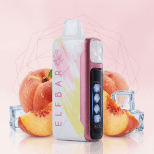 ピーチアイス ELFBAR Ice King 25000口 使い捨てVAPE｜正規品通販 (Peach Ice)